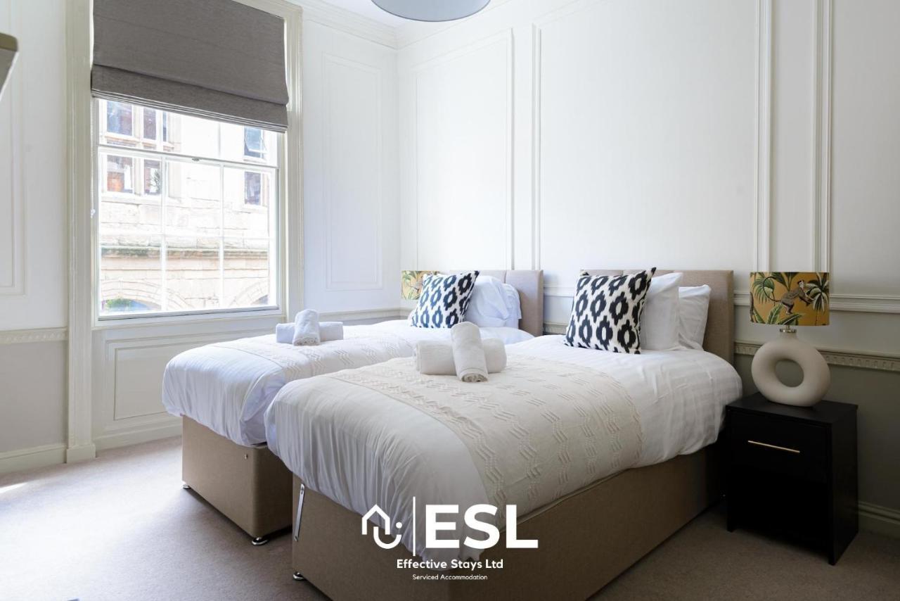 Most Central Luxury Grade 2 Listed Apartment Overlooking Shrewsbury Square - Free Parking المظهر الخارجي الصورة