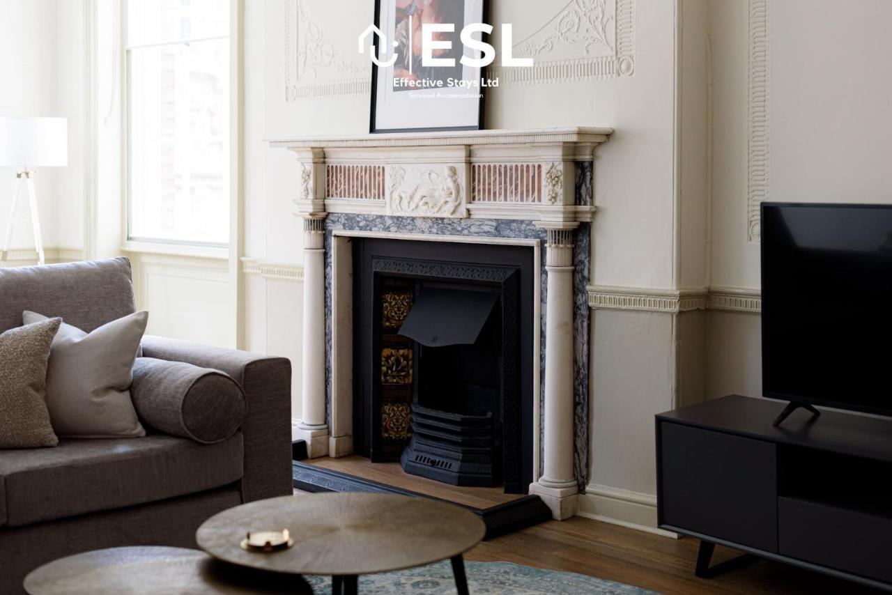 Most Central Luxury Grade 2 Listed Apartment Overlooking Shrewsbury Square - Free Parking المظهر الخارجي الصورة
