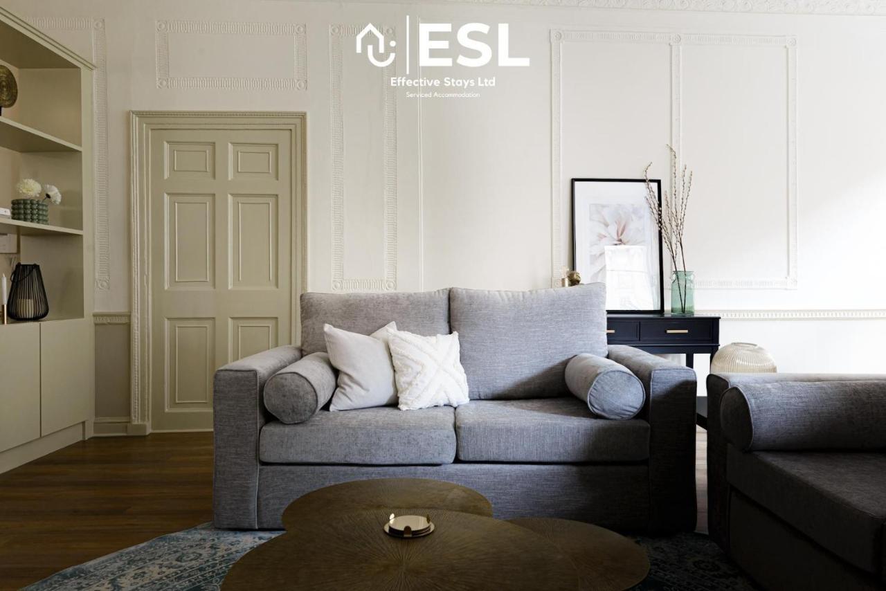 Most Central Luxury Grade 2 Listed Apartment Overlooking Shrewsbury Square - Free Parking المظهر الخارجي الصورة